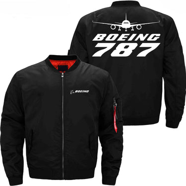 Boeing 787 Ma-1 Bomber Jacket Flight Jacket Aviator Jacket THE AV8R